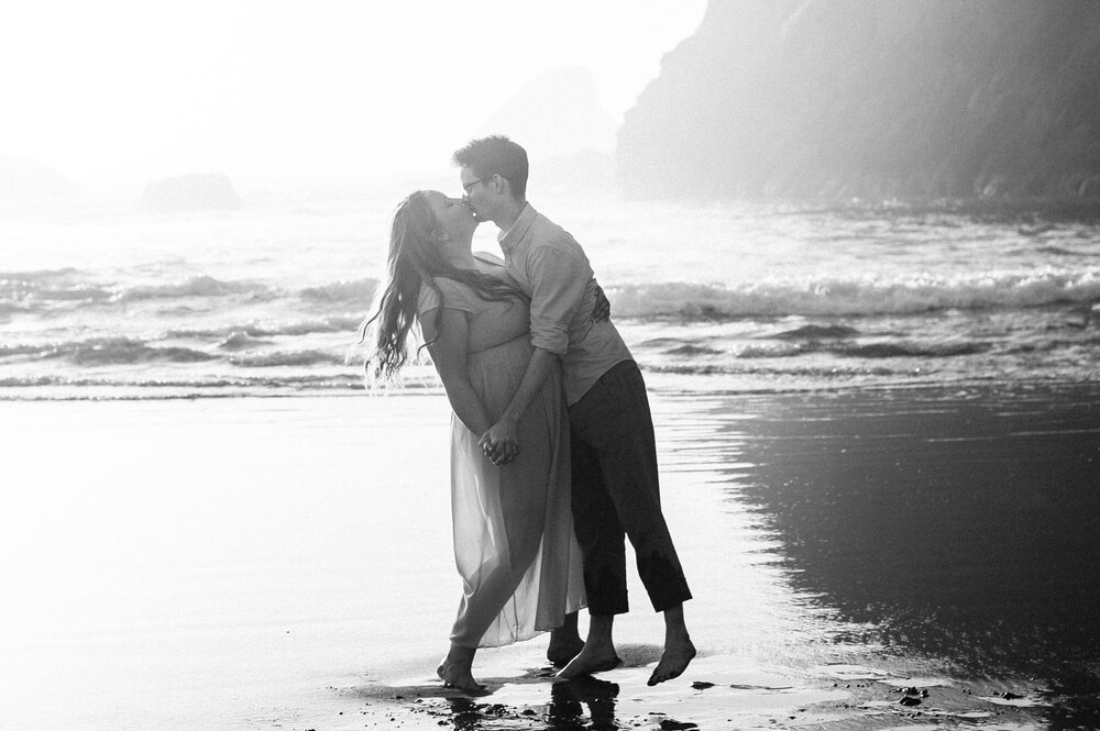 engaged-couple-moonstone-beach