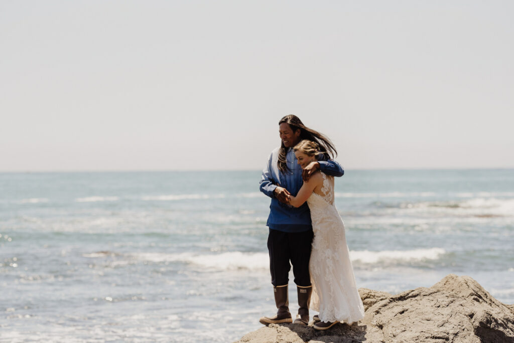 Lost Coast wedding at Shelter Cove in Northern California